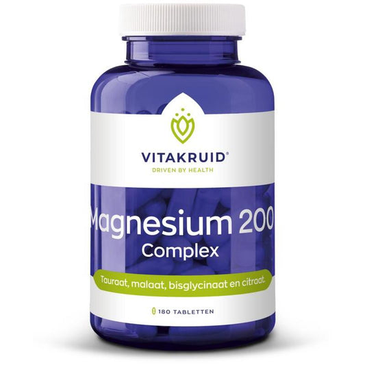 Vitakruid Magnesium 200 complex 180tb