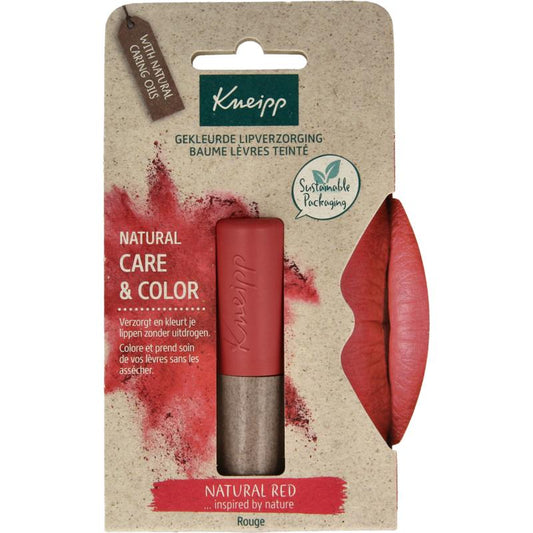 Kneipp Lipcare natural red 3.5g