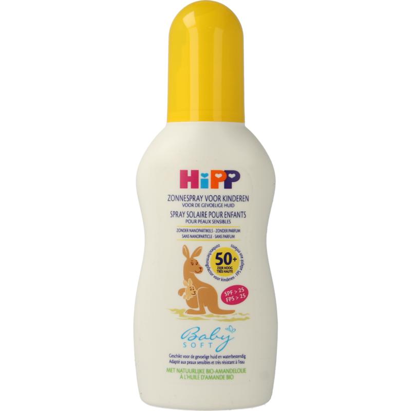 Hipp Baby soft zonnespray voor kinderen 150ml