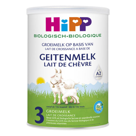 Hipp 3 Biologische groeimelk op basis van geitenmelk 400g