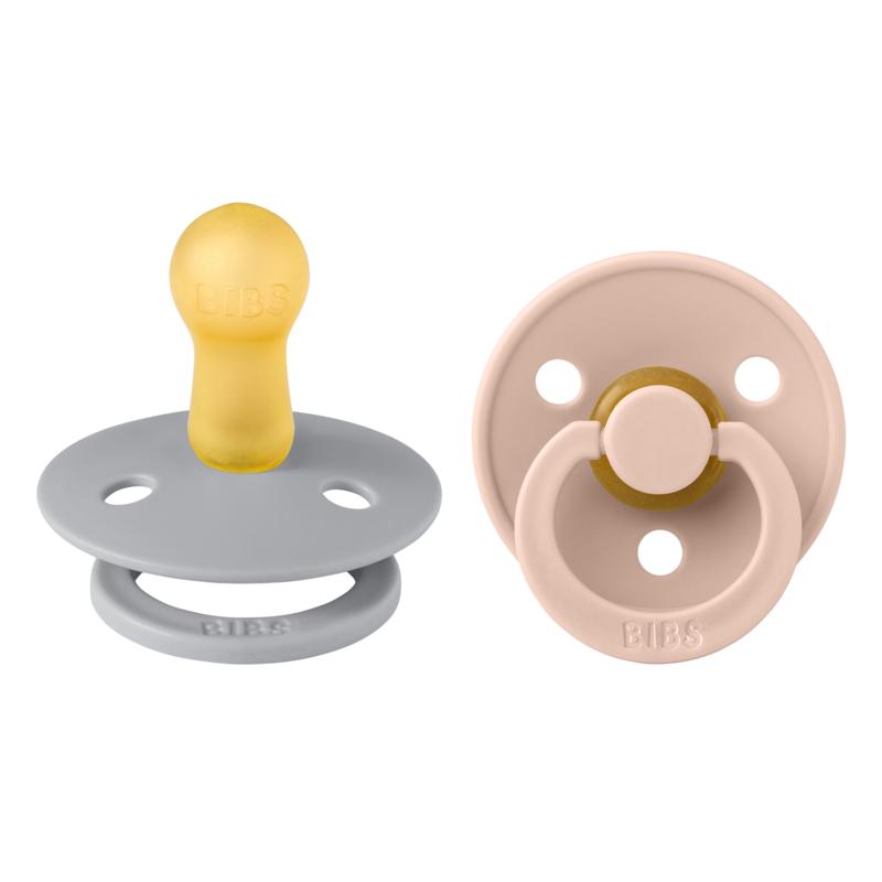 Bibs Fopspeen maat 2 - cloud/blush 2pack 2st