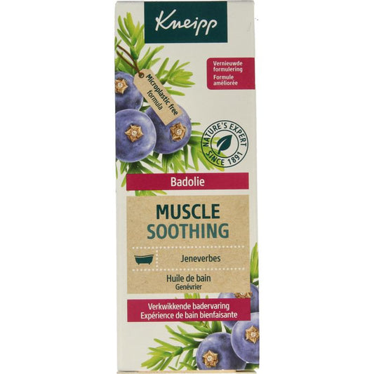Kneipp Muscle soothing badolie jeneverbes 100ml