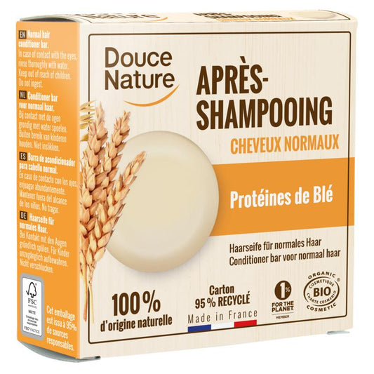 Douce Nature Conditioner bar normaal haar bio 65g
