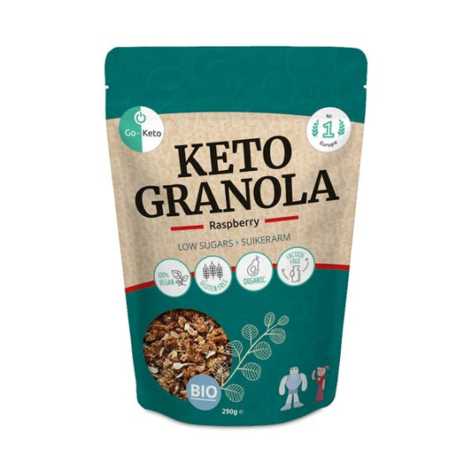 Go-Keto Granola raspberry bio 290g