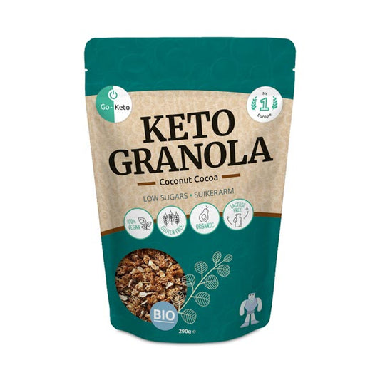 Go-Keto Granola coconut cocoa bio 290g