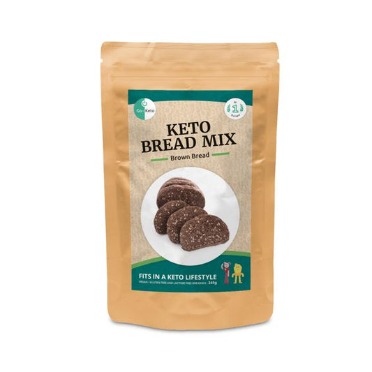 Go-Keto Brood bak mix bruin brood 270g