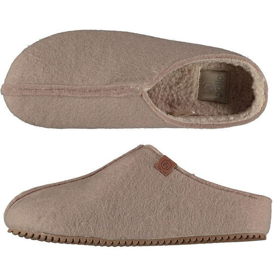Apollo Zweedse slof beige maat 37/38 dames 1paar