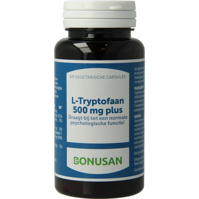Bonusan L-Tryptofaan plus 500 60ca