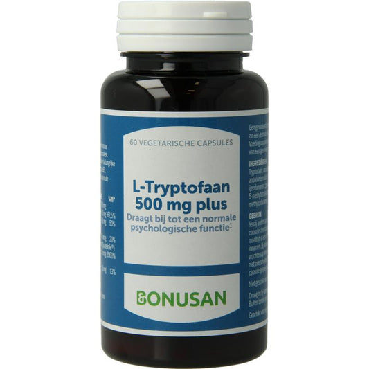 Bonusan L-Tryptofaan plus 500 60ca