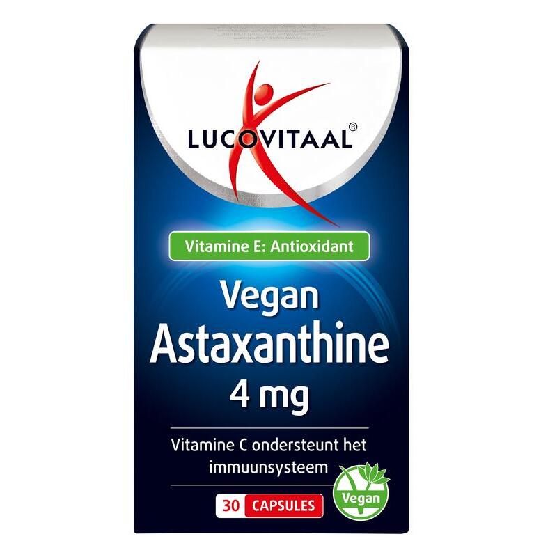 Lucovitaal Astaxanthine 4mg vegan 30ca