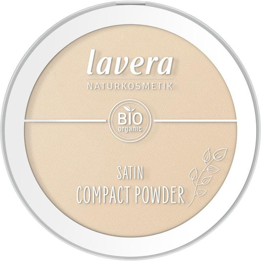 Lavera Satin compact powder medium 01 EN-FR-IT-DE 9.5g