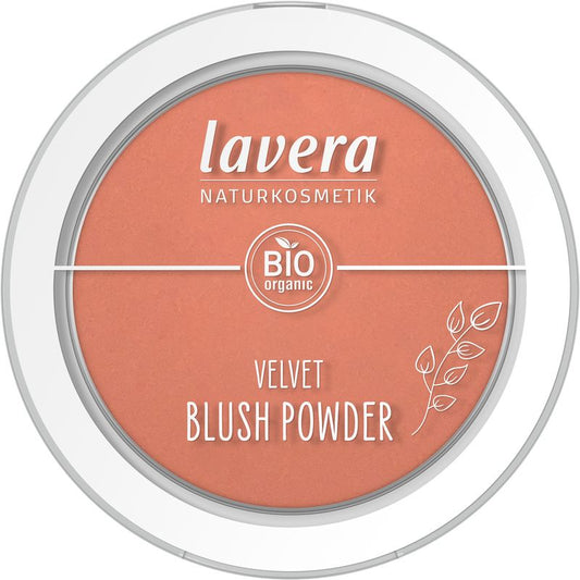 Lavera Velvet blush powder rosy peach 01 EN-FR-IT-DE 5g