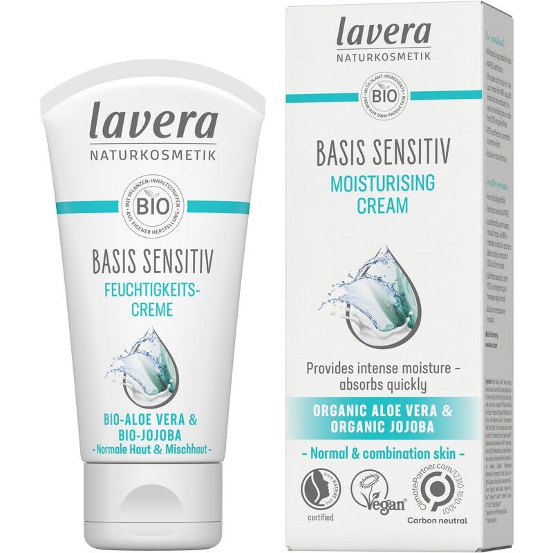Lavera Basis sensitiv moisturising cream EN-IT 50ml