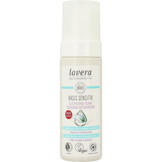 Lavera Basis sensitiv cleansing foam EN-IT 150ml