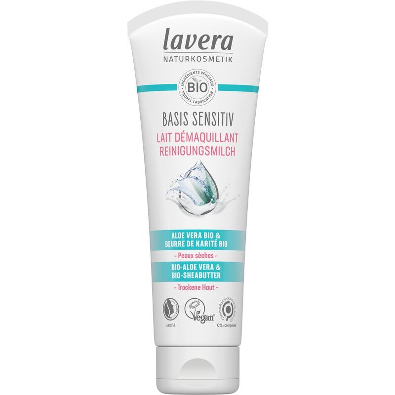Lavera Basis sensitiv cleansing milk FR-GE 125ml