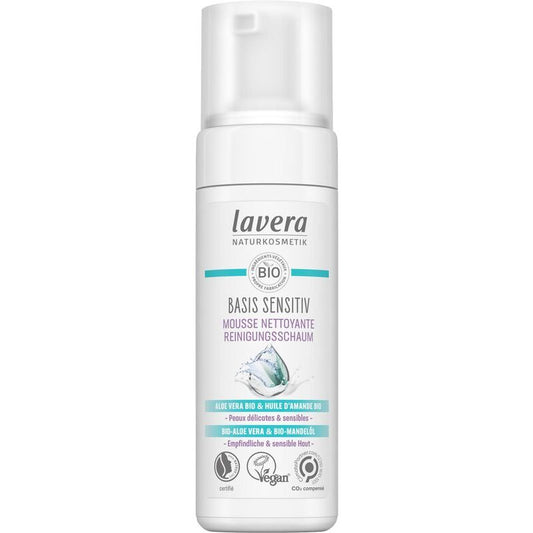 Lavera Basis sensitiv cleansing foam FR-GE 150ml