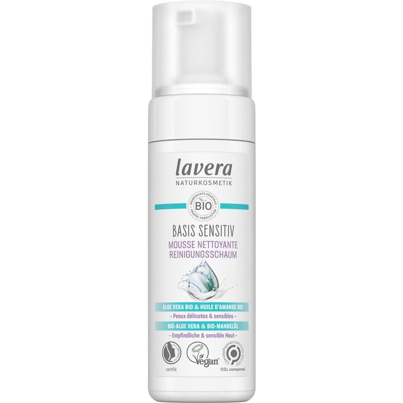Lavera Basis sensitiv cleansing foam FR-GE 150ml