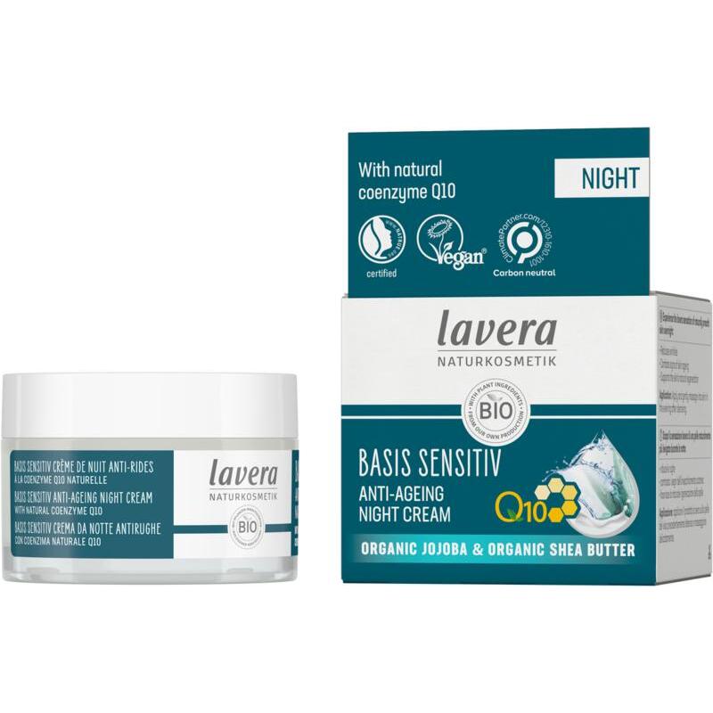 Lavera Basis Q10 night cream EN-IT 50ml