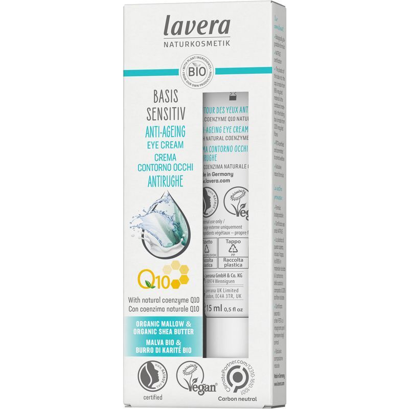 Lavera Basis Q10 eye cream EN-IT 15ml