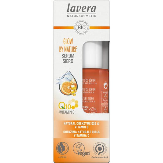 Lavera Glow by nature serum EN-IT 30ml