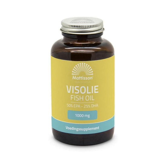 Mattisson Omega 3 visolie 50 EPA 25 DHA 1000mg 60ca