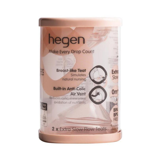 Hegen Flessenspeen extra slow flow 2st