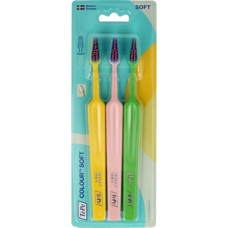 Tepe Colour soft 3-pack 3st