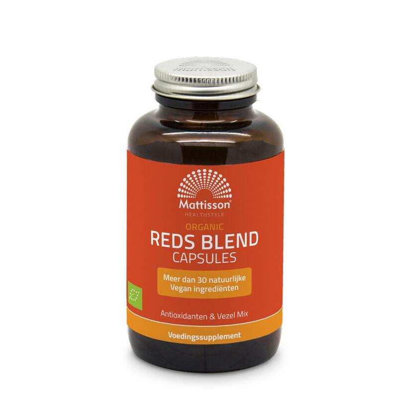 Mattisson Organic reds blend capsules bio 180vc