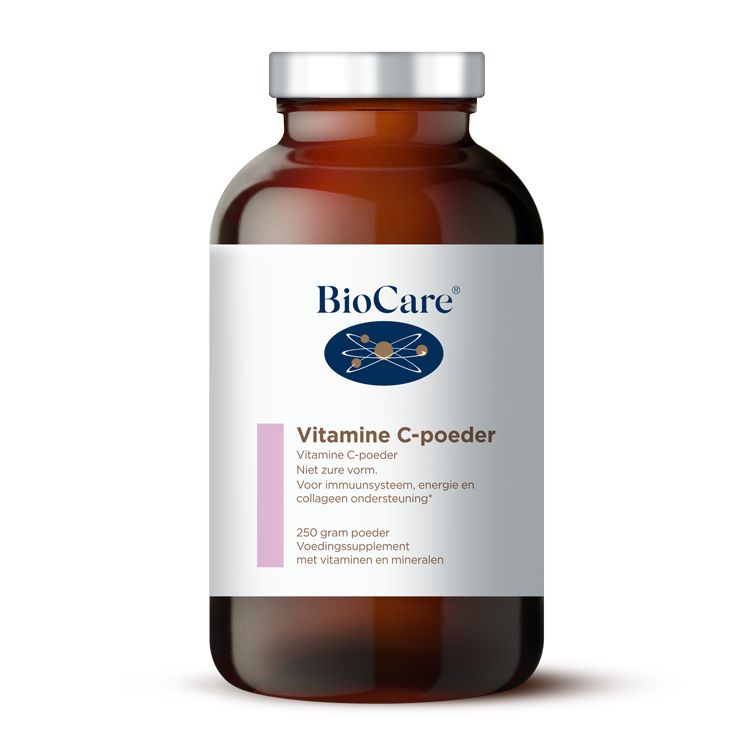 Biocare Vitamine C poeder + magnesium 250g
