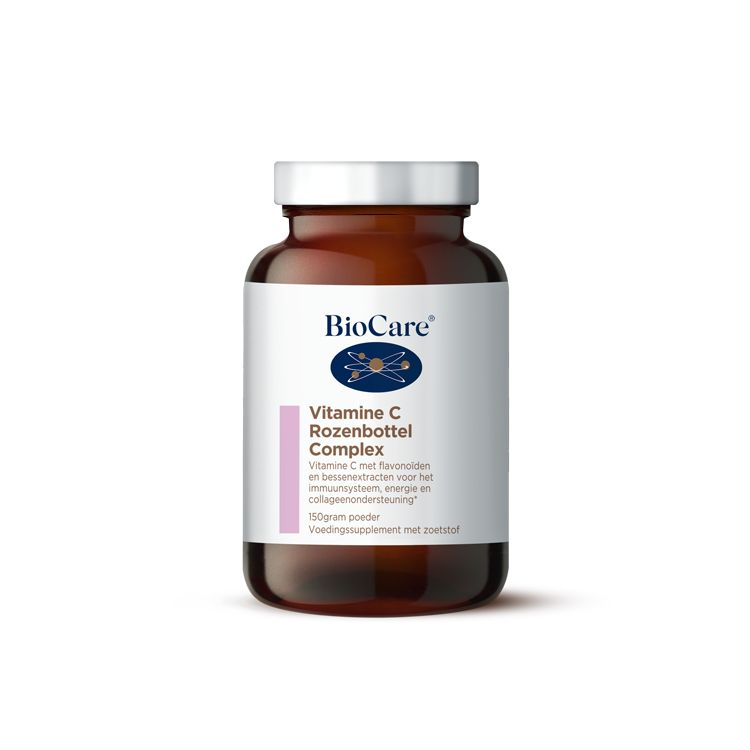Biocare Vitamine C rozenbottel complex 150g