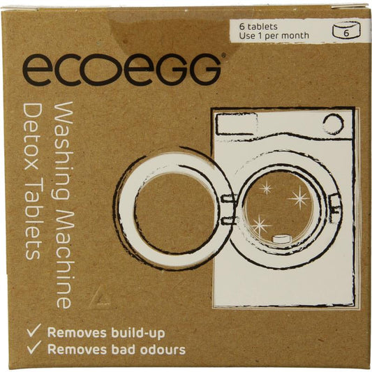 Eco Egg Wasmachine reinigingstabletten 6st