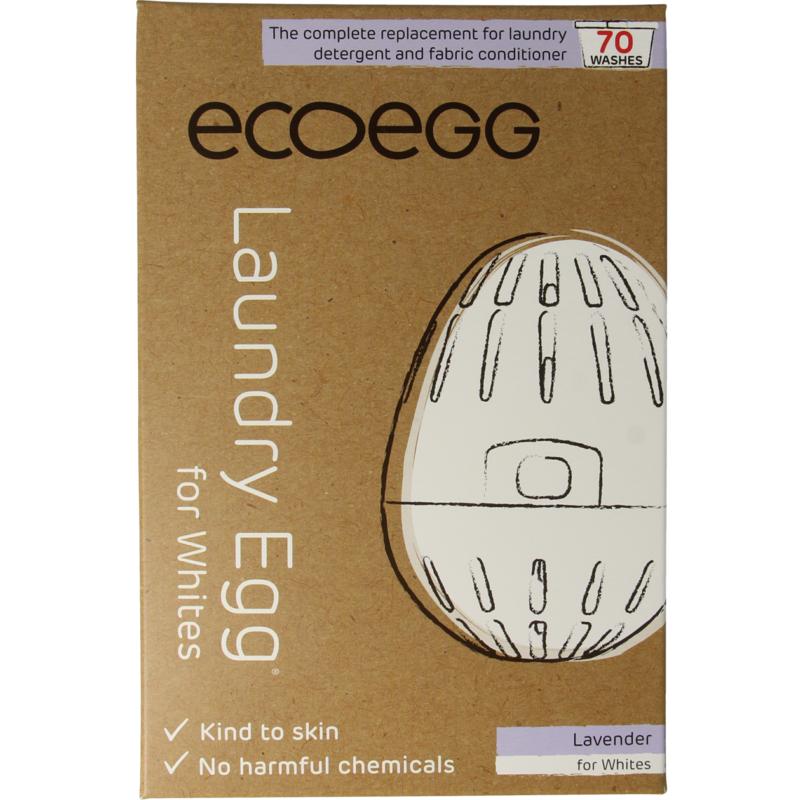Eco Egg Witte was - 70 wasjes - lavender 1st