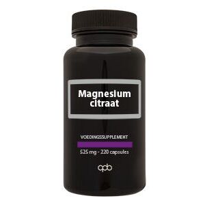 Apb Holland Magnesium citraat 525mg puur 220ca