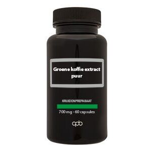 Apb Holland Groene koffie extract 700mg puur 60ca
