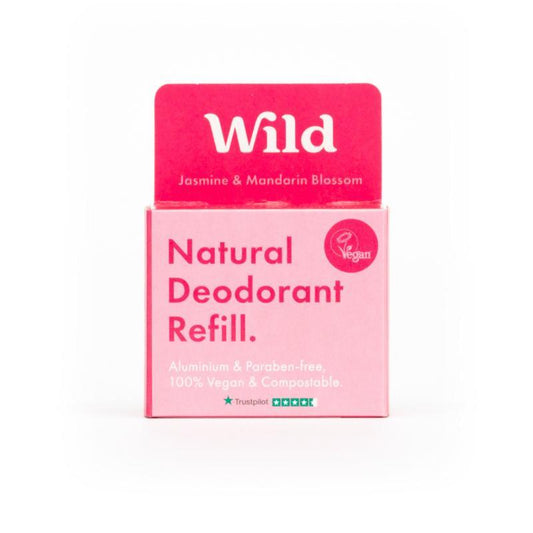 Wild Refill Natural deodorant jasmine & mandarin blossom refil 40g