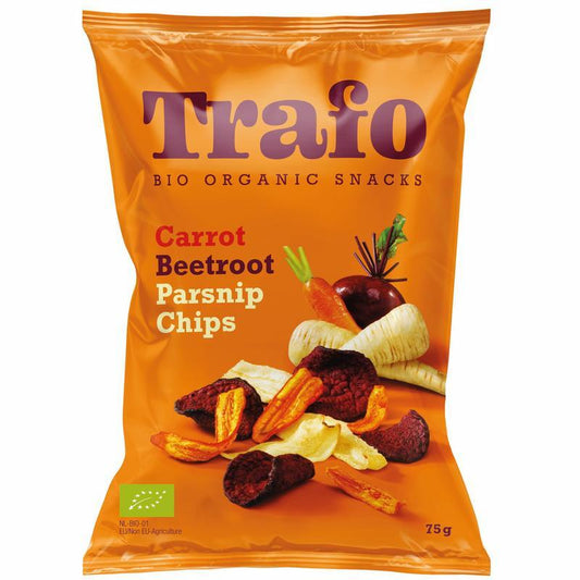Trafo Trafo groente chips wort p rb 75g