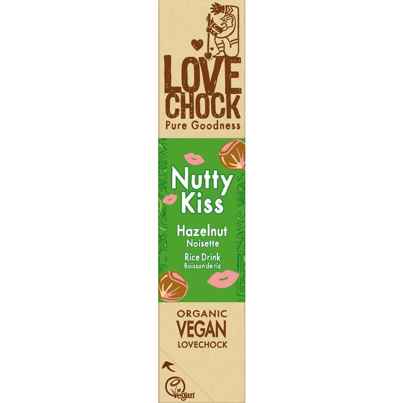Lovechock Lovechock nutty kiss 40g