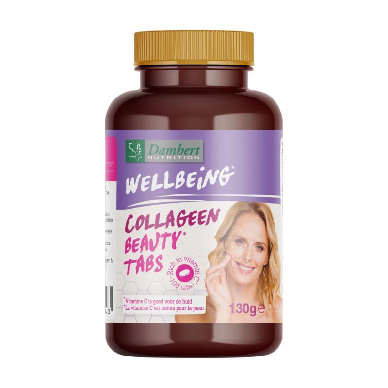 Damhert wellbeing collageen beauty tab 130g