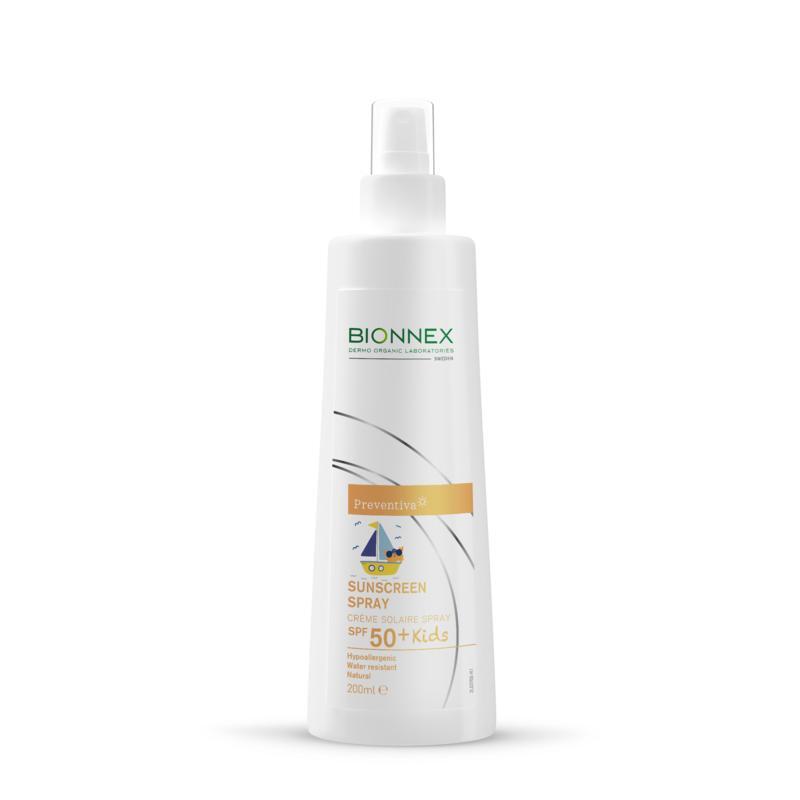 Bionnex preventiva sunspf50 spray kids 150ml