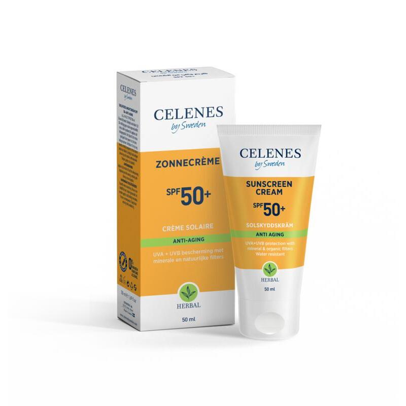 Celenes herbal suncreen cream spf50 ag 50ml