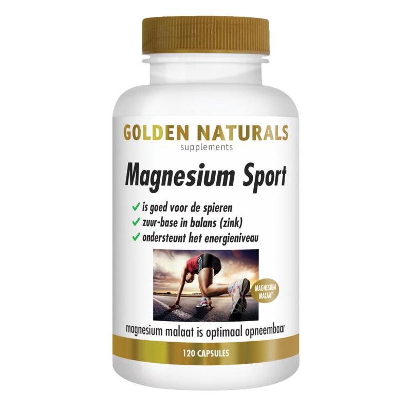 Golden Naturals magnesium sport 120vc