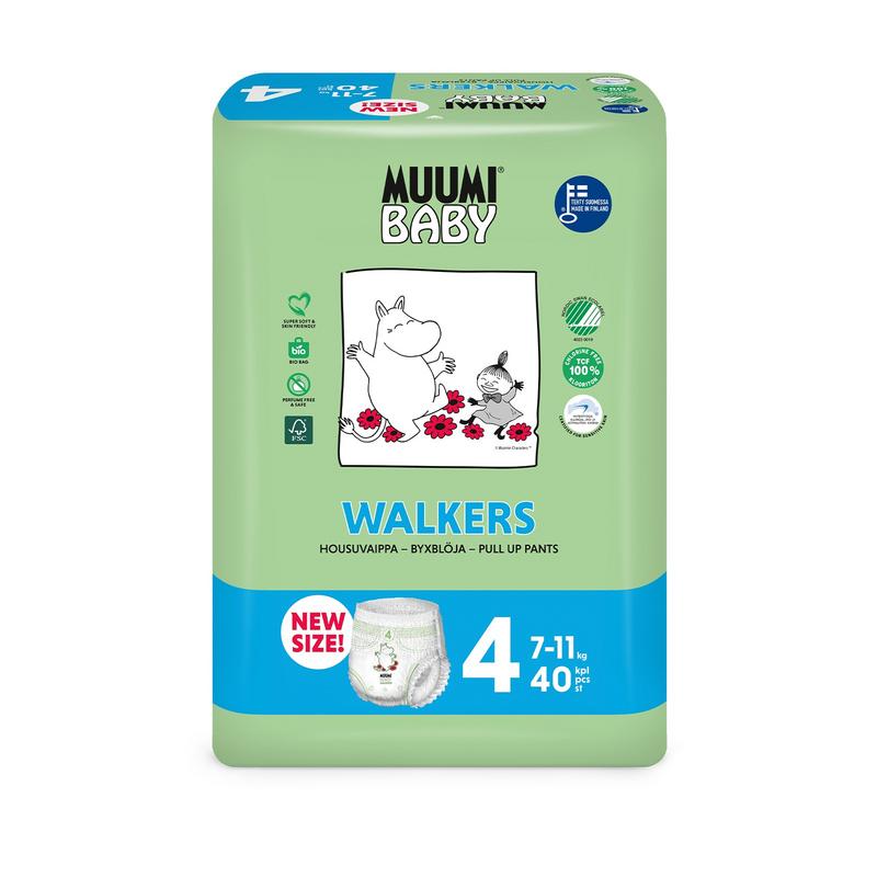 Muumi Baby Baby luierbroekje 4 7-11kg 40st