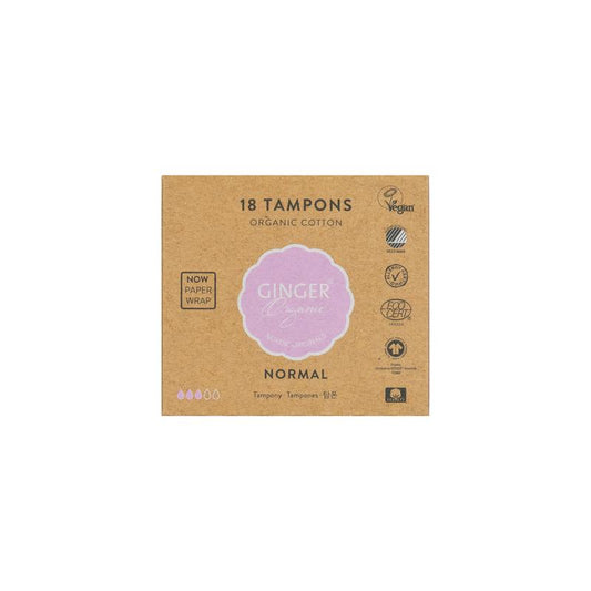 Ginger Organic Tampons normaal 18st