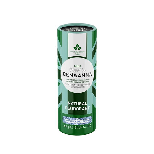 Ben & Anna Deodorant mint papertube 40g
