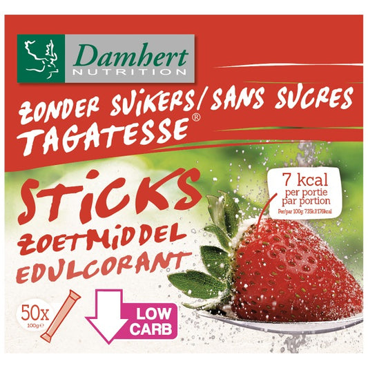 Damhert Tagatesse zonder suiker sticks 100g