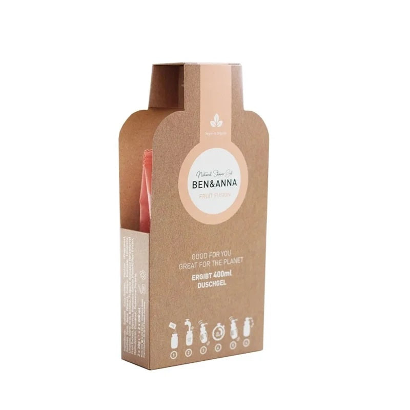 Ben & Anna Showergel flakes fruit fusion 2st