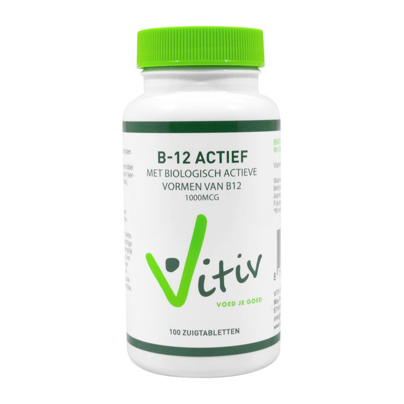 Vitiv Vitamine B12 actief 100zt