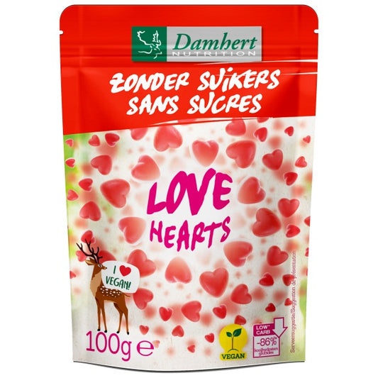 Damhert Sweethearts vegan zonder suikers 100g