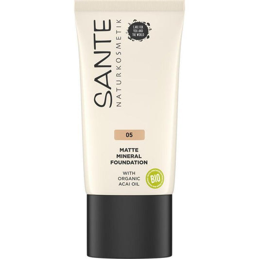 Sante Deco Matte mineral foundation 05 warm honey 30ml