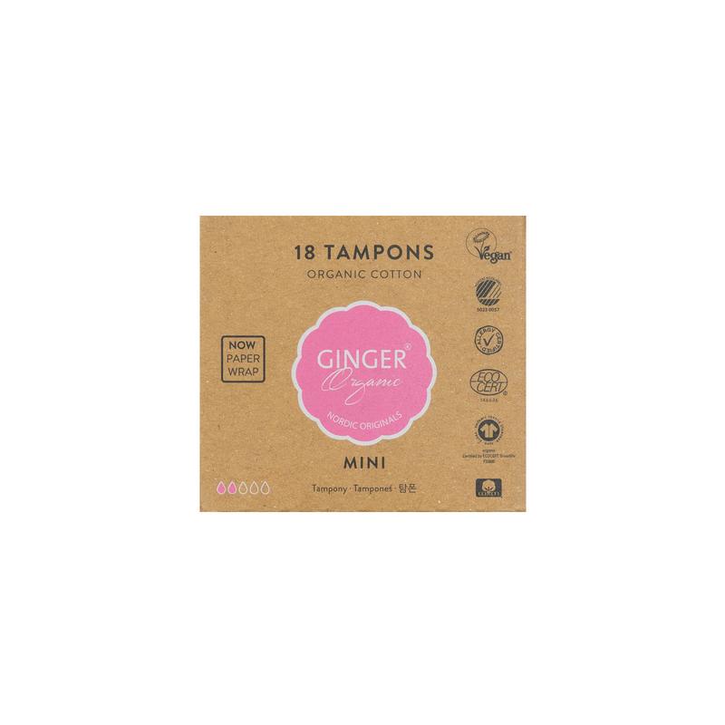 Ginger Organic Tampon mini 18st